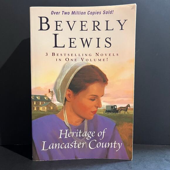 Heritage of Lancaster County by Beverly Lewis (3-in-1 Collection) Amish Fiction - Picture 1 of 8